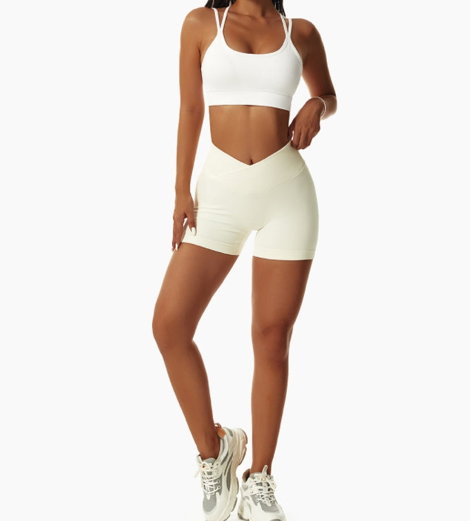 Star Yoga Shorts - LilyYara