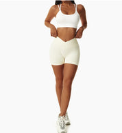 Star Yoga Shorts - LilyYara