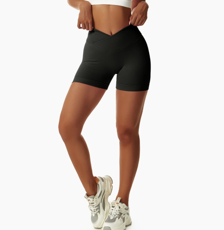 Star Yoga Shorts - LilyYara