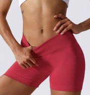 Star Yoga Shorts - LilyYara