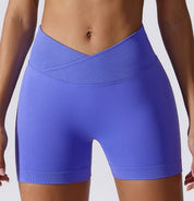 Star Yoga Shorts - LilyYara