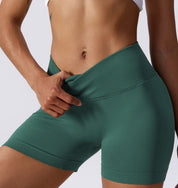 Star Yoga Shorts - LilyYara