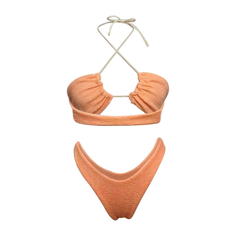 LilyYara bestie bikini set in color orange