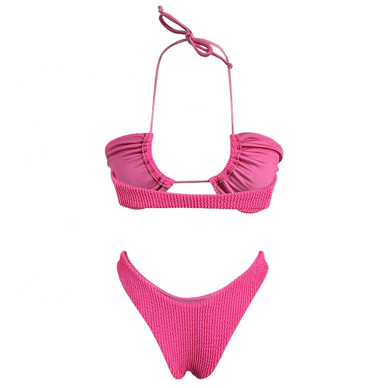 LilyYara bestie bikini set in color pink