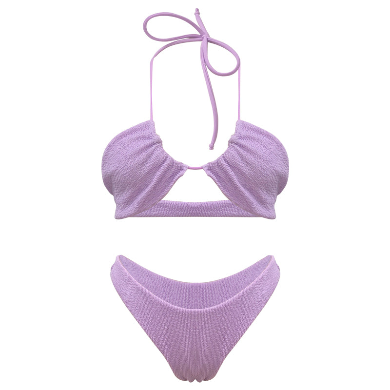 LilyYara bestie bikini set in color purple